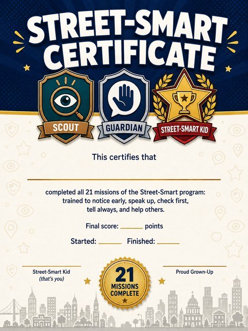 Printable certificate preview