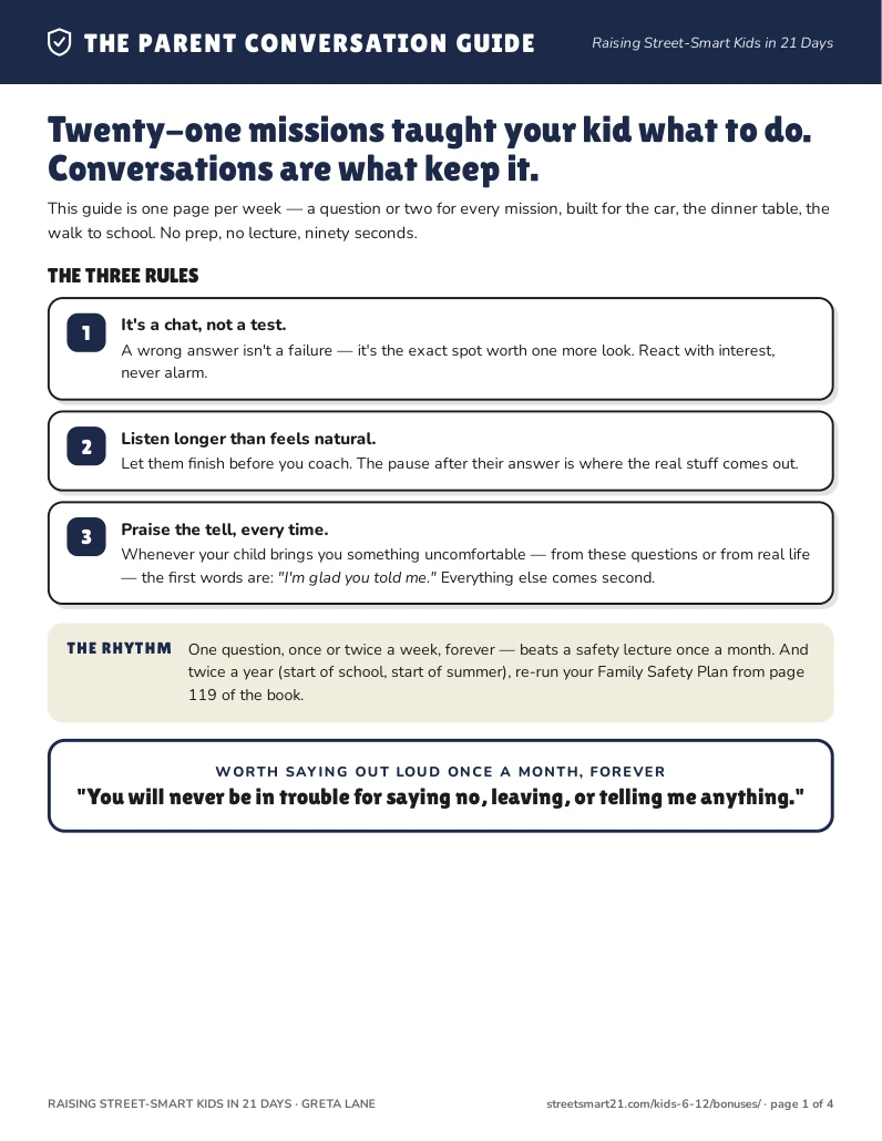 The Parent Conversation Guide
